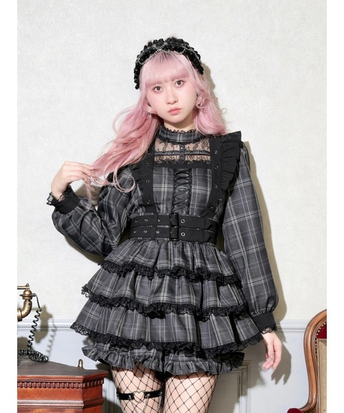 ハーネスベルトティアードセットアップ（ワンピース）｜NOEMIE