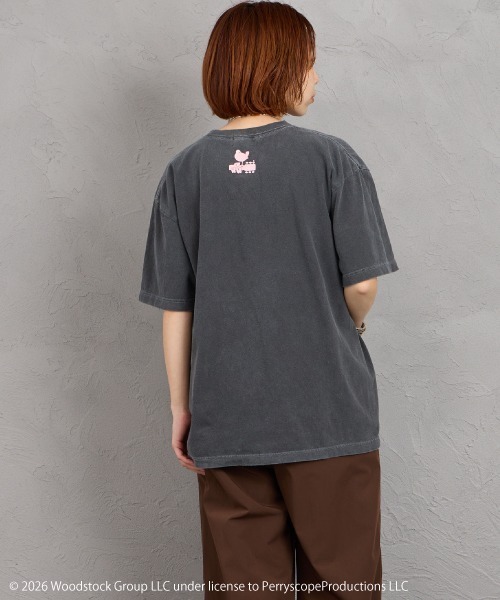 GOOD ROCK SPEED（グッドロックスピード）の「[GOOD ROCK SPEED/グッドロックスピード] 別注 WOODSTOCK ロックプリントTシャツ【追加】（Tシャツ/カットソー・レディース・チャコールグレー・XL/L/M）」の10枚目の写真