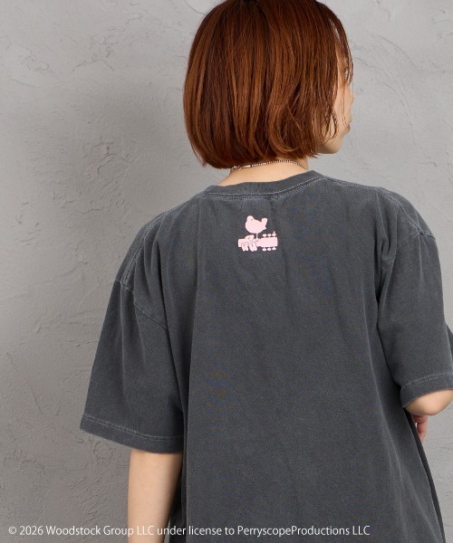 GOOD ROCK SPEED（グッドロックスピード）の「[GOOD ROCK SPEED/グッドロックスピード] 別注 WOODSTOCK ロックプリントTシャツ【追加】（Tシャツ/カットソー・レディース・チャコールグレー・XL/L/M）」の12枚目の写真
