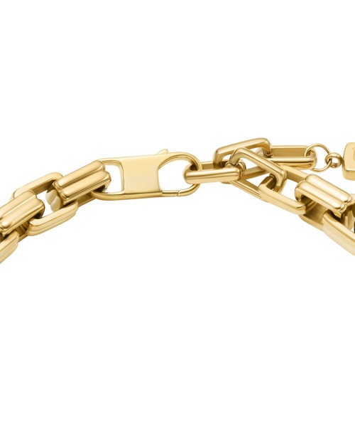 FOSSIL(フォッシル)の「フォッシル アクセサリー レディース ブレスレット ゴールド JF04955710(ブレスレット・レディース・ゴールド・FREE)」の4枚目の写真