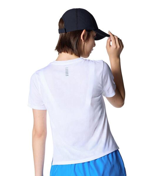 UNDER ARMOUR(アンダーアーマー)の「UAローンチ ジャカード ショートスリーブ Tシャツ(ランニング/レディース)(Tシャツ/カットソー・レディース・ホワイト・S/M/L/XL)」の2枚目の写真