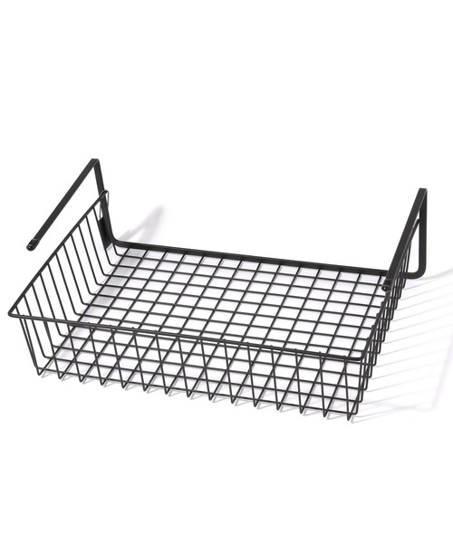 LAKOLE（ラコレ）の「アンダーシェルフラック(M) / 630104（収納グッズ・レディース・ブラック/ホワイト・FREE）」の6枚目の写真