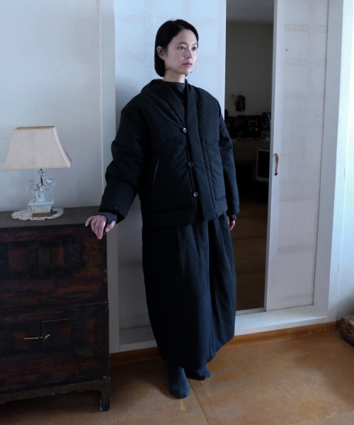 CHAMASPORTSLAB(チャマ スポーツラボ)の「CSL_Ongi Padded Skirts_Black(スカート・レディース・ブラック・FREE)」の2枚目の写真
