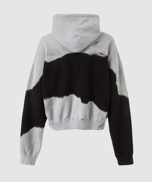 NOMA t.d.(ノーマティーディー)の「Hand Dye Twist Parka(パーカー・メンズ・グリーン系その他/ブラック×グレー・4/3)」の3枚目の写真