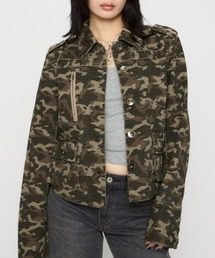 LAGUA GEM ミリタリー ショート ジャケット LAGUA GEM（ラグアジェム