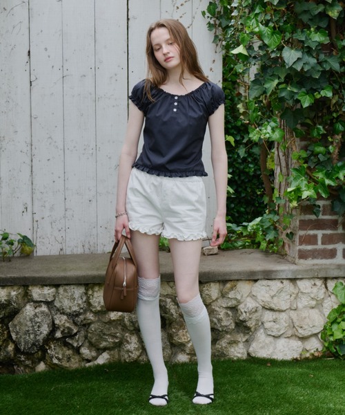 GIUNON(ジウノン)の「smooth square pocket bag / スムーススクエアポケットバッグ(ハンドバッグ・レディース・ブラック/ホワイト/ブラウン・FREE)」の20枚目の写真