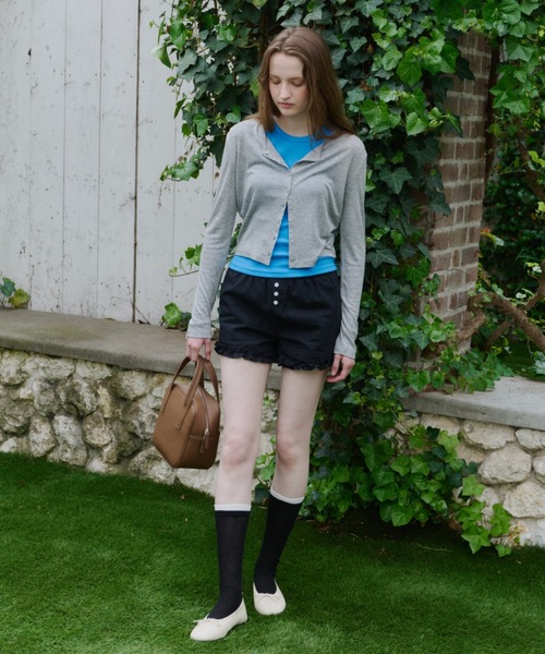 GIUNON(ジウノン)の「smooth square pocket bag / スムーススクエアポケットバッグ(ハンドバッグ・レディース・ブラック/ホワイト/ブラウン・FREE)」の21枚目の写真