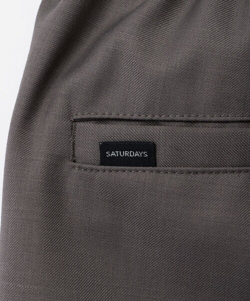 Saturdays NYC（サタデーズ ニューヨークシティ ）の「Gino Tropical Wool Training Pants（その他パンツ・メンズ・ブラック/グレー・L/M/XL/S）」の15枚目の写真
