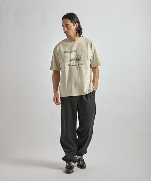 Saturdays NYC（サタデーズ ニューヨークシティ ）の「Gino Tropical Wool Training Pants（その他パンツ・メンズ・ブラック/グレー・L/M/XL/S）」の5枚目の写真