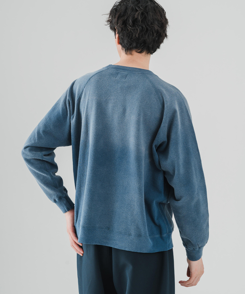 EDIFICE（エディフィス）の「Le Petit Nicolas (プチ・ニコラ) 別注 FADE スウェット（スウェット・メンズ・チャコールグレー/グレー/ダークブルー/コバルトブルー・MEDIUM/LARGE）」の10枚目の写真