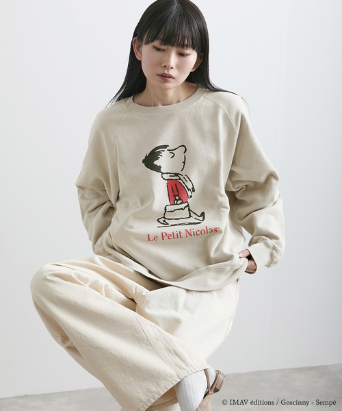 EDIFICE（エディフィス）の「Le Petit Nicolas (プチ・ニコラ) 別注 FADE スウェット（スウェット・メンズ・チャコールグレー/グレー/ダークブルー/コバルトブルー・MEDIUM/LARGE）」の17枚目の写真