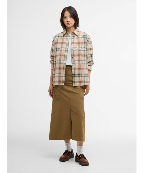 Barbour(バブアー)の「Rowane タータンシャツ(レディース)(シャツ/ブラウス・レディース・ベージュ・SMALL/MEDIUM)」の2枚目の写真