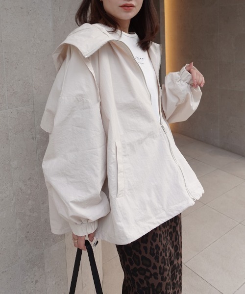 CORNERS（コーナーズ）の「マウンテンパーカー（マウンテンパーカー・レディース・グレー/アイボリー/ブラック/ライトカーキ・M）」の21枚目の写真