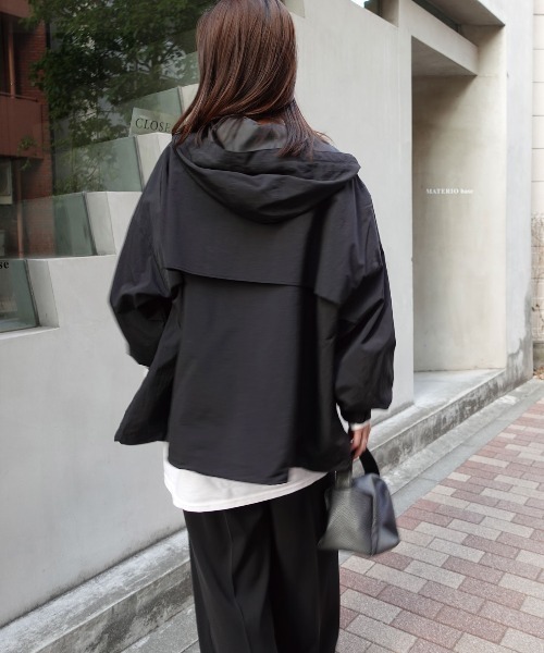 CORNERS（コーナーズ）の「マウンテンパーカー（マウンテンパーカー・レディース・グレー/アイボリー/ブラック/ライトカーキ・M）」の11枚目の写真