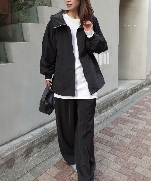 CORNERS（コーナーズ）の「マウンテンパーカー（マウンテンパーカー・レディース・グレー/アイボリー/ブラック/ライトカーキ・M）」の12枚目の写真