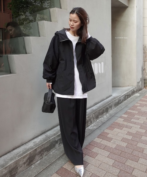 CORNERS（コーナーズ）の「マウンテンパーカー（マウンテンパーカー・レディース・グレー/アイボリー/ブラック/ライトカーキ・M）」の13枚目の写真