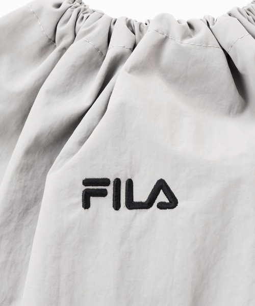 FILA(フィラ)の「FILA/フィラ ナップサック ショルダーパッド付き 軽量 ナイロンバッグ(バックパック/リュック・レディース・ブラック/カーキ/ライトグレー・FREE)」の17枚目の写真
