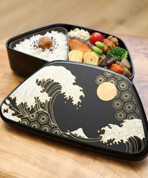 FUNALIVE（ファンアライブ）の「HAKOYA 富士おにぎり弁当 蒔絵（お弁当箱）」