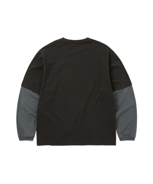 thisisneverthat(ディスイズネバーザット)の「Layered L/S Tee(Tシャツ/カットソー・メンズ・ブラック系その他/サンドグレー/ネイビー・L/M/S/XL)」の5枚目の写真