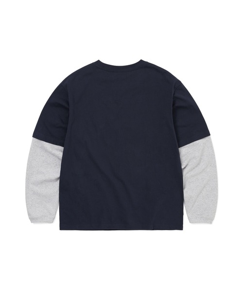 thisisneverthat(ディスイズネバーザット)の「Layered L/S Tee(Tシャツ/カットソー・メンズ・ブラック系その他/サンドグレー/ネイビー・L/M/S/XL)」の7枚目の写真