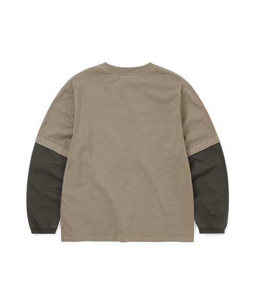 thisisneverthat(ディスイズネバーザット)の「Layered L/S Tee(Tシャツ/カットソー・メンズ・ブラック系その他/サンドグレー/ネイビー・L/M/S/XL)」の9枚目の写真