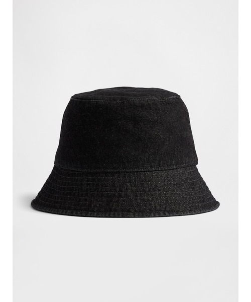 GAP（ギャップ）の「デニム バケットハット（ハット・メンズ・ライトインディゴブルー/ブラック・ONE SIZE）」の2枚目の写真