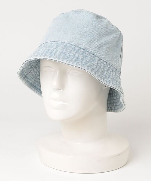 GAP（ギャップ）の「デニム バケットハット（ハット・メンズ・ライトインディゴブルー/ブラック・ONE SIZE）」の4枚目の写真