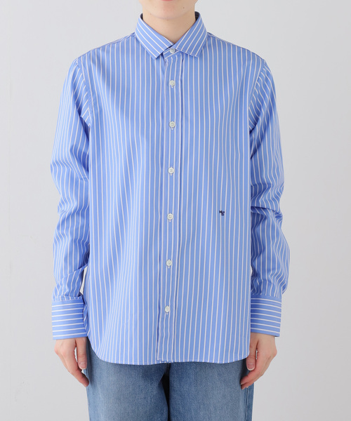Deuxieme Classe(ドゥーズィエムクラス)の「【HOMME GIRLS/オムガールズ】Original Shirt(シャツ/ブラウス・レディース・ブルー・FREE)」の10枚目の写真