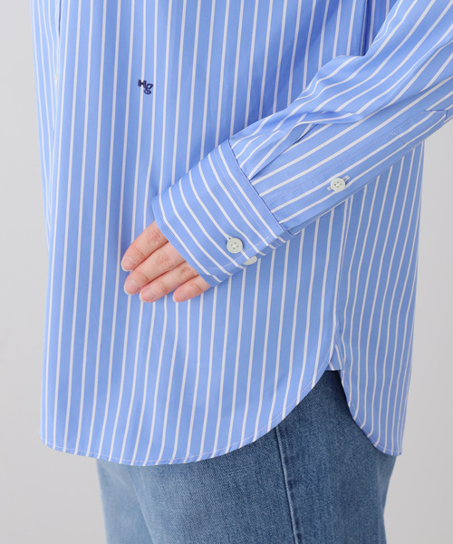 Deuxieme Classe(ドゥーズィエムクラス)の「【HOMME GIRLS/オムガールズ】Original Shirt(シャツ/ブラウス・レディース・ブルー・FREE)」の14枚目の写真