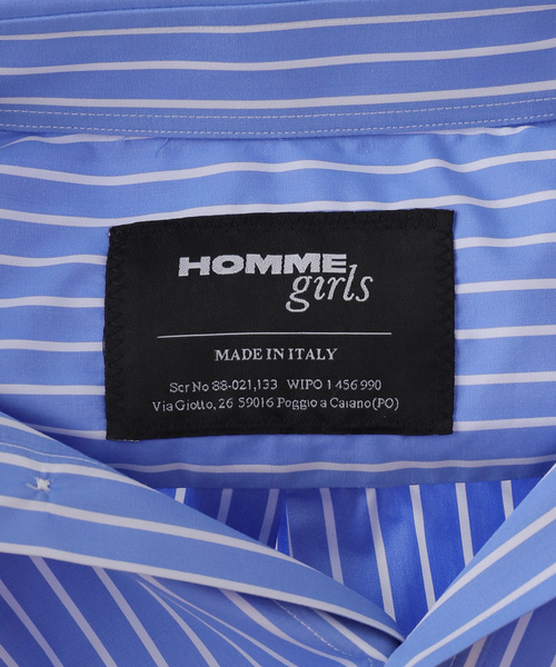 Deuxieme Classe(ドゥーズィエムクラス)の「【HOMME GIRLS/オムガールズ】Original Shirt(シャツ/ブラウス・レディース・ブルー・FREE)」の15枚目の写真