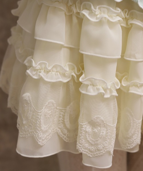 axes femme（アクシーズファム）の「ボリュームフリルスカパン（スカート・レディース・ブラック/クリーム/ミント・FREE）」の14枚目の写真