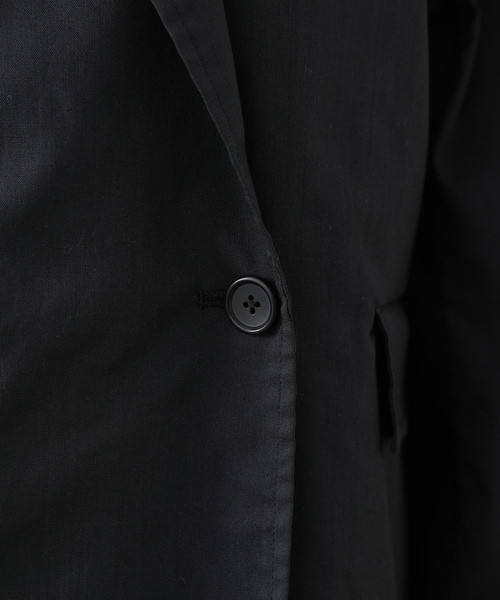 JOURNAL STANDARD LUXE(ジャーナルスタンダード ラックス)の「ラミートロピカルダブルジャケット(テーラードジャケット・レディース・ブラウン系その他/ブラック・FREE)」の20枚目の写真