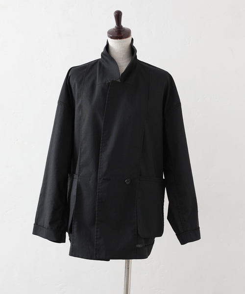 JOURNAL STANDARD LUXE(ジャーナルスタンダード ラックス)の「ラミートロピカルダブルジャケット(テーラードジャケット・レディース・ブラウン系その他/ブラック・FREE)」の21枚目の写真