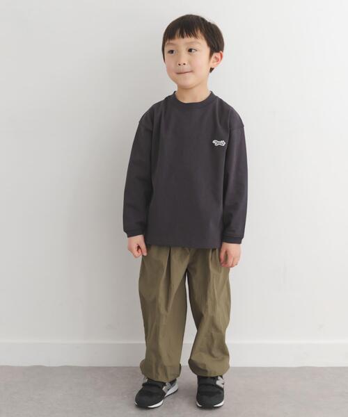 TOWNCRAFT(タウンクラフト)の「『別注』『親子リンク』PENNEYS×DOORS THE FOX LONG-SLEEVE T-SHIRTS(KIDS)(Tシャツ/カットソー・キッズ・ホワイト/チャコールグレー・120/135)」の9枚目の写真
