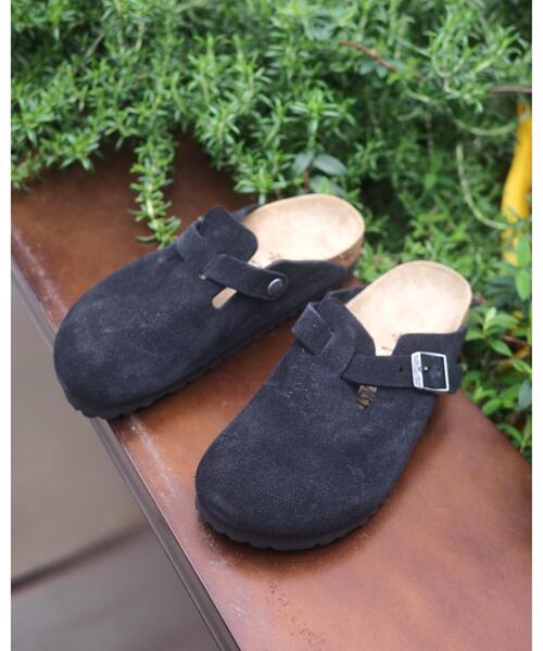 BIRKENSTOCK（ビルケンシュトック）の「BIRKENSTOCK/ビルケンシュトック  Boston / ボストン　WOMEN'S（サンダル・レディース・ベージュ/ブラック・36/37/38）」の2枚目の写真