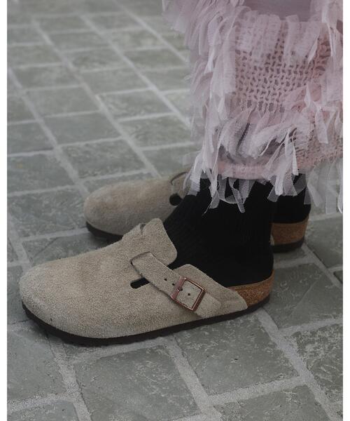 BIRKENSTOCK（ビルケンシュトック）の「BIRKENSTOCK/ビルケンシュトック  Boston / ボストン　WOMEN'S（サンダル・レディース・ベージュ/ブラック・36/37/38）」の4枚目の写真