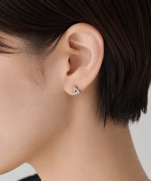 【金属アレルギー対応】トライアングルピアス(両耳用) サージカルステンレス