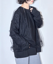 CITYSHOP | [THE MOOD]チュール ロングTシャツ(Tシャツ/カットソー)