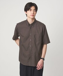 green label relaxing（グリーンレーベルリラクシング）の「サッカー ドビー ボタンダウン 半袖 ポロシャツ（ポロシャツ）」