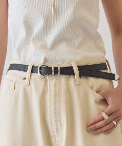 AMERICAN HOLIC（アメリカンホリック）の「プンターレベルト（ベルト・レディース・ブラック/ブラウン・FREE）」の5枚目の写真