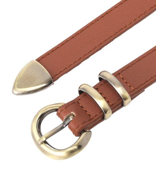 AMERICAN HOLIC（アメリカンホリック）の「プンターレベルト（ベルト・レディース・ブラック/ブラウン・FREE）」の9枚目の写真