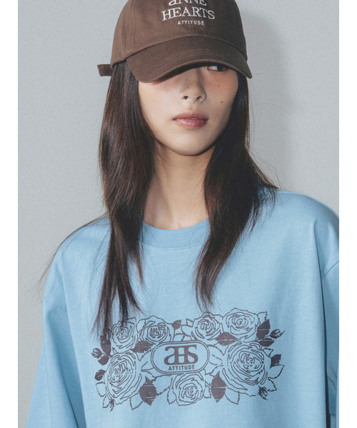 ANNEHEARTS(アンハーツ)の「Rosevine Path Graphic T Blue(Tシャツ/カットソー・レディース・その他・FREE)」の2枚目の写真