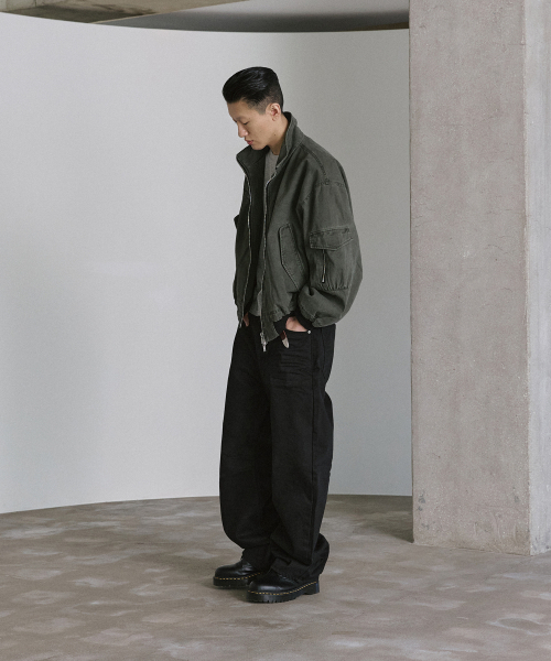 P.IN.O（ピインオ）の「ハイネックフライトジャケット - ジンカキ（その他アウター・メンズ・その他・MEDIUM/LARGE）」の3枚目の写真