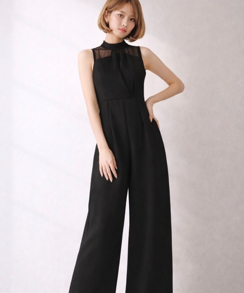 オケージョン/結婚式】にさらっと着られるチュールドッキング