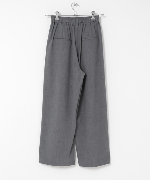 URBAN RESEARCH(アーバンリサーチ)の「タックギャザーストレートパンツ(その他パンツ・レディース・ベージュ/ブラウン/チャコールグレー/ストライプ・36/40/38)」の14枚目の写真