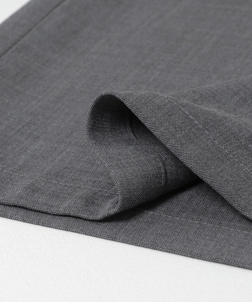 URBAN RESEARCH(アーバンリサーチ)の「タックギャザーストレートパンツ(その他パンツ・レディース・ベージュ/ブラウン/チャコールグレー/ストライプ・36/40/38)」の15枚目の写真