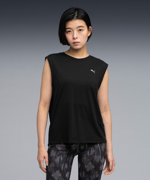 PUMA(プーマ)の「PUMA プーマ ウィメンズ ヨガ タンクトップ(その他トップス・レディース・ピンク系その他5/ホワイト/ブラック・X-LARGE/LARGE/SMALL/MEDIUM)」の1枚目の写真