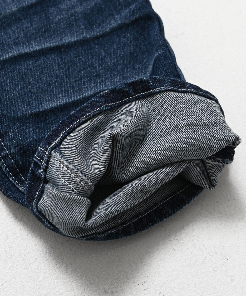 CavariA（キャバリア）の「『CavariA/キャバリア』立体ヒゲデニムパンツ（デニムパンツ・メンズ・ネイビー・XL/L/M）」の13枚目の写真