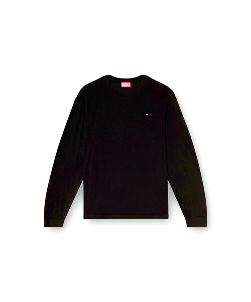 DIESEL(ディーゼル)の「メンズ 長袖Tシャツ T-NORMS-LS(Tシャツ/カットソー・メンズ・ブラック系その他・XXX-LARGE/LARGE/MEDIUM/X-LARGE/SMALL/XX-LARGE/X-SMALL)」の5枚目の写真