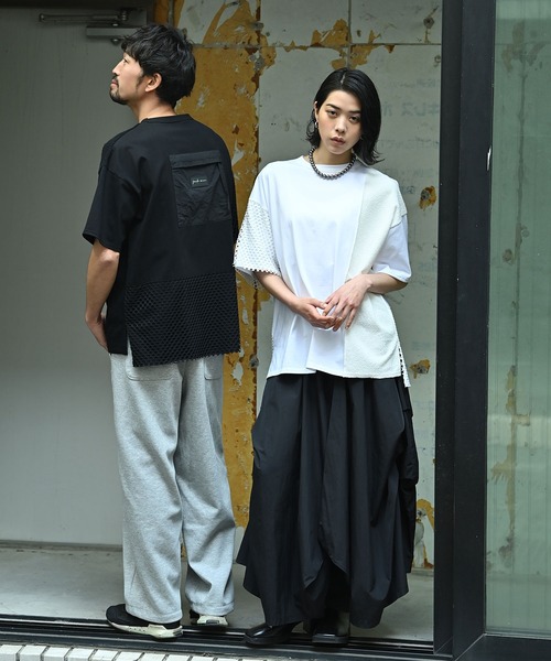 funda mine（ファンダマイン）の「バックポケットＴシャツ（Tシャツ/カットソー・レディース・ホワイト/ブラック・FREE）」の16枚目の写真